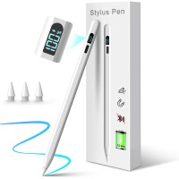 Stylus Pens for Ipad Pen 2018-2025- Pencil for Ipad 3X Faster Charge with Palm Rejection/Tilt Sensitivity for 11/10/9/8/7/6th Generation, Air 11/13''(M3), Pro11/12.9/13'', Air3-5, Mini 6/5 Stylus Pens for Ipad Pen 2018-2025- Pencil for Ipad 3X Faster Charge with Palm Rejection/Tilt Sensitivity for 11/10/9/8/7/6th Generation, Air 11/13''(M3), Pro11/12.9/13'', Air3-5, Mini 6/5